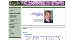 Desktop Screenshot of joerg.endrullis.de