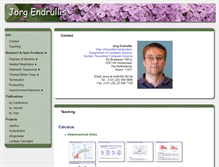 Tablet Screenshot of joerg.endrullis.de